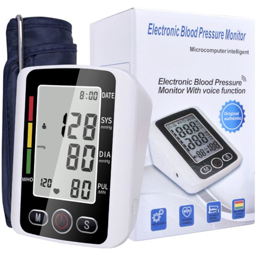 Electronic Digital Blood Pressure Monitor with Voice Function